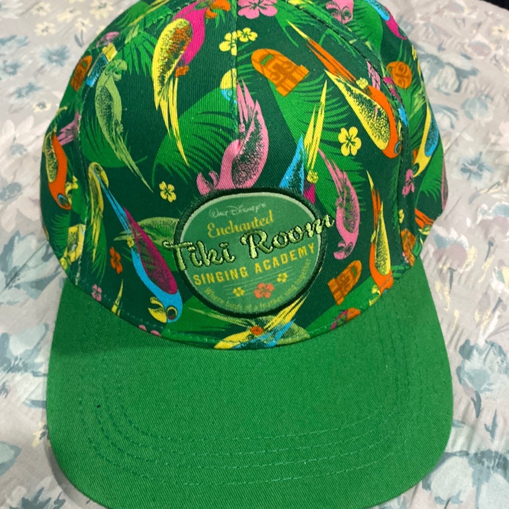 Disney Tiki Room Green Cap